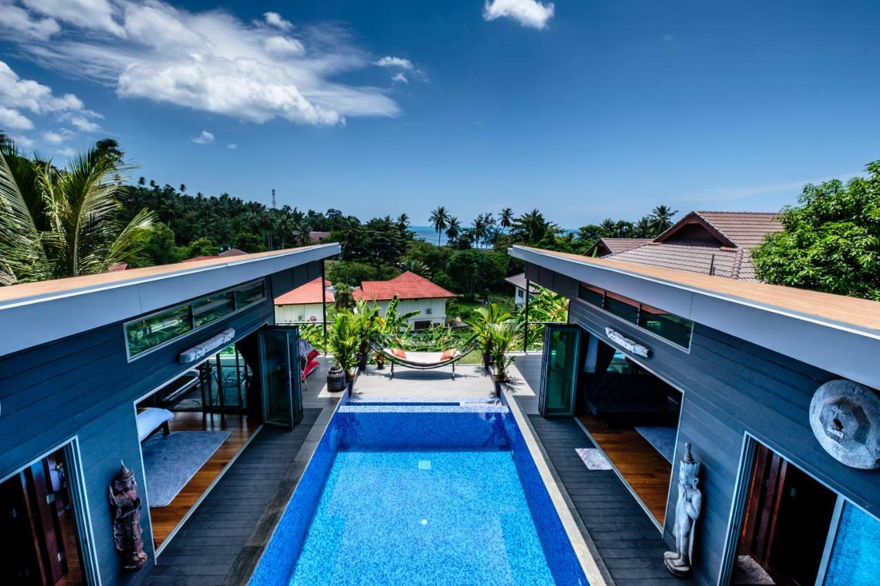 Stunning Villa With Ocean Views And Free Car Lamai Beach (Koh Samui) Exterior foto