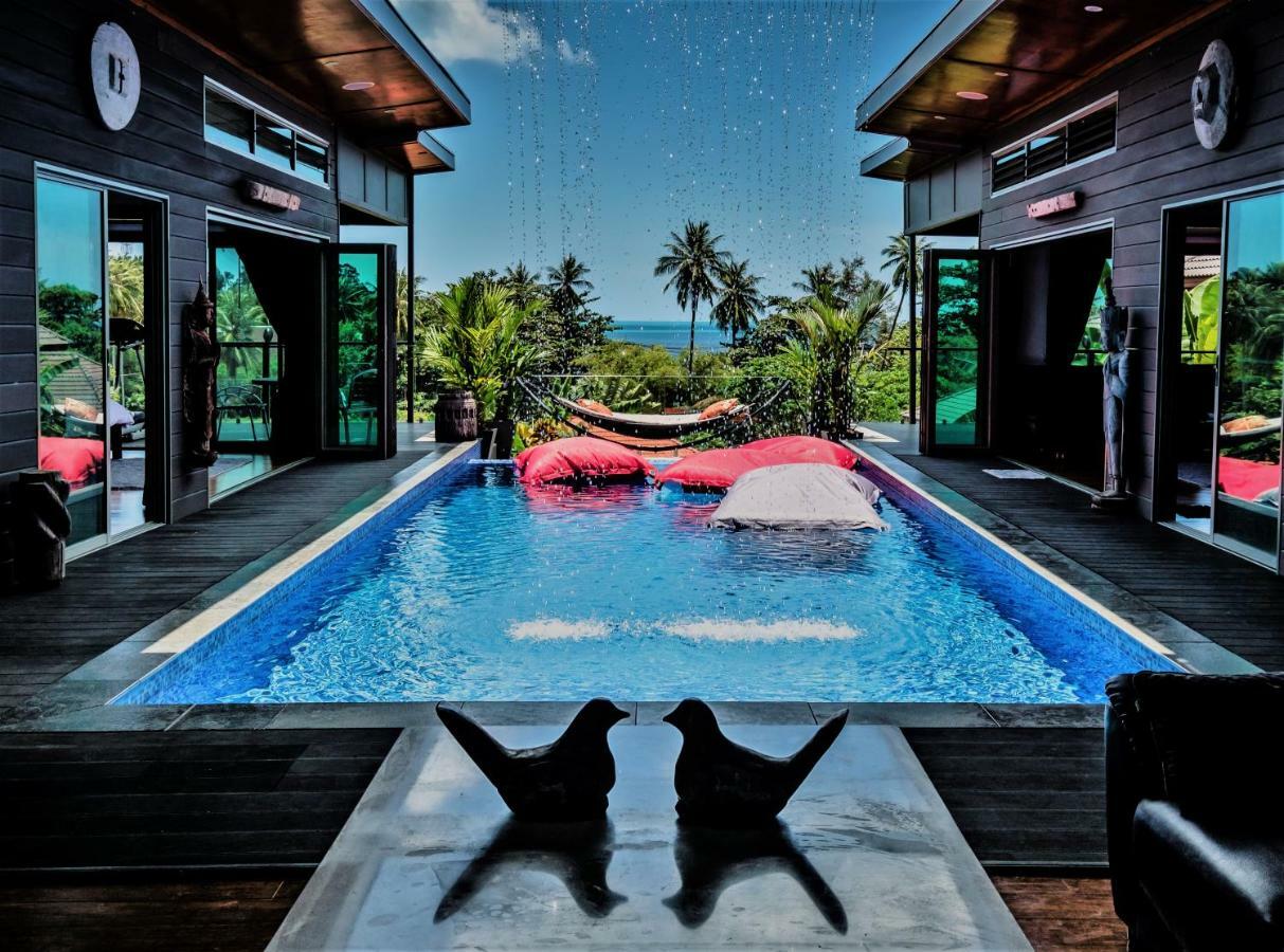 Stunning Villa With Ocean Views And Free Car Lamai Beach (Koh Samui) Exterior foto