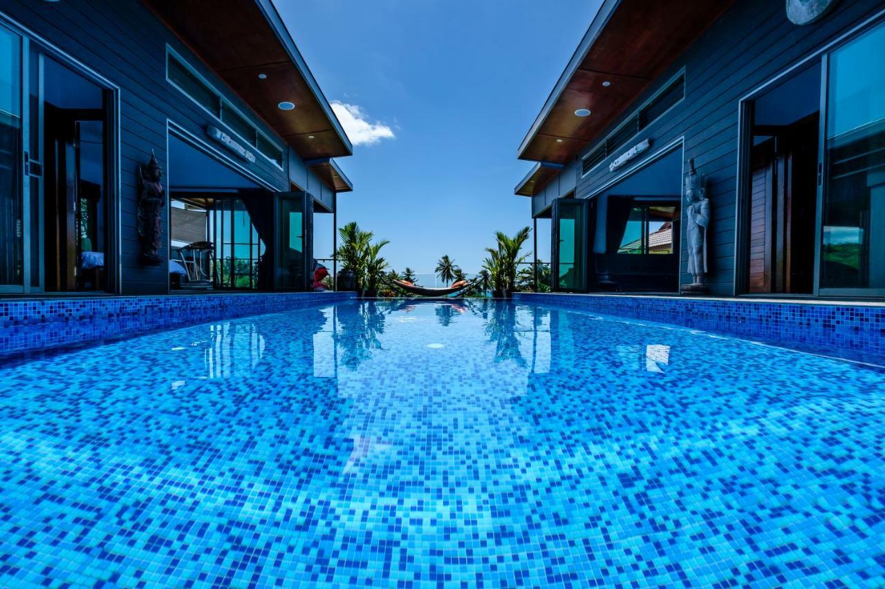 Stunning Villa With Ocean Views And Free Car Lamai Beach (Koh Samui) Exterior foto