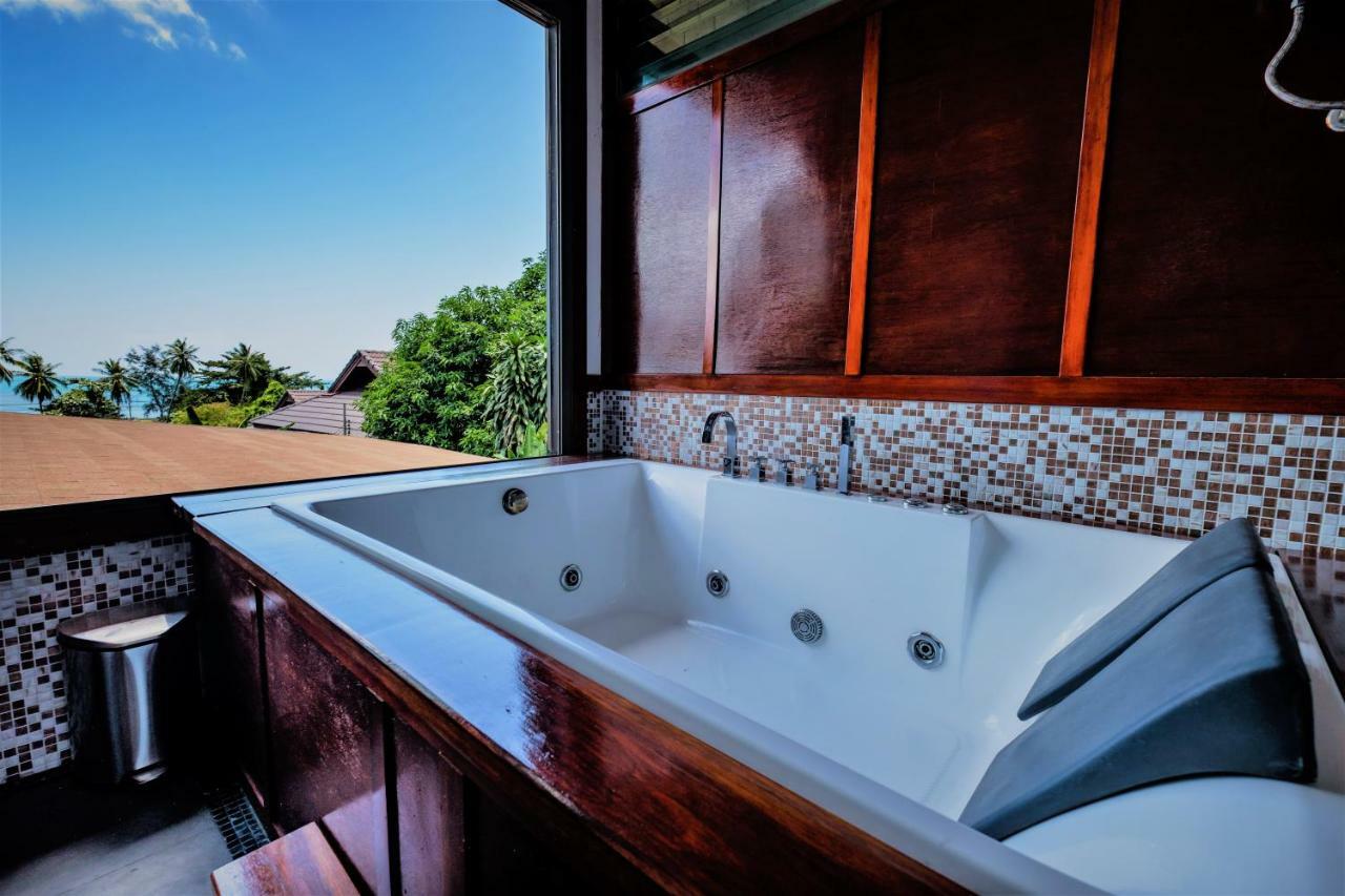 Stunning Villa With Ocean Views And Free Car Lamai Beach (Koh Samui) Exterior foto