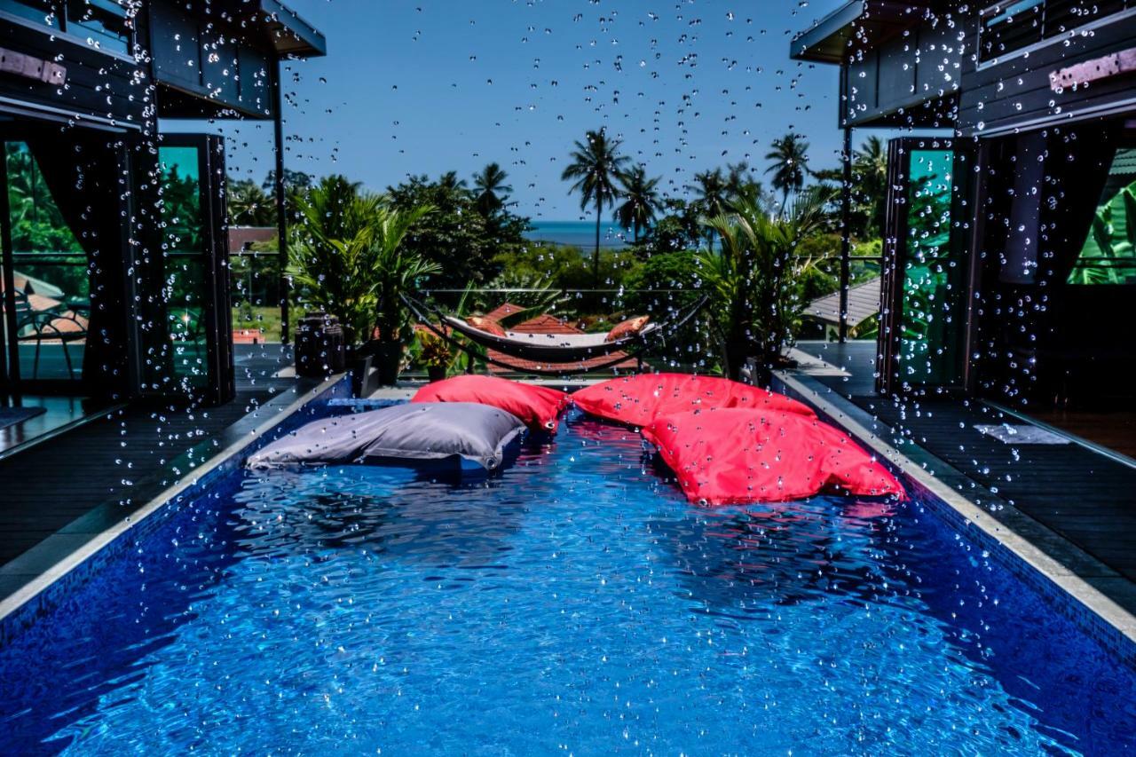 Stunning Villa With Ocean Views And Free Car Lamai Beach (Koh Samui) Exterior foto