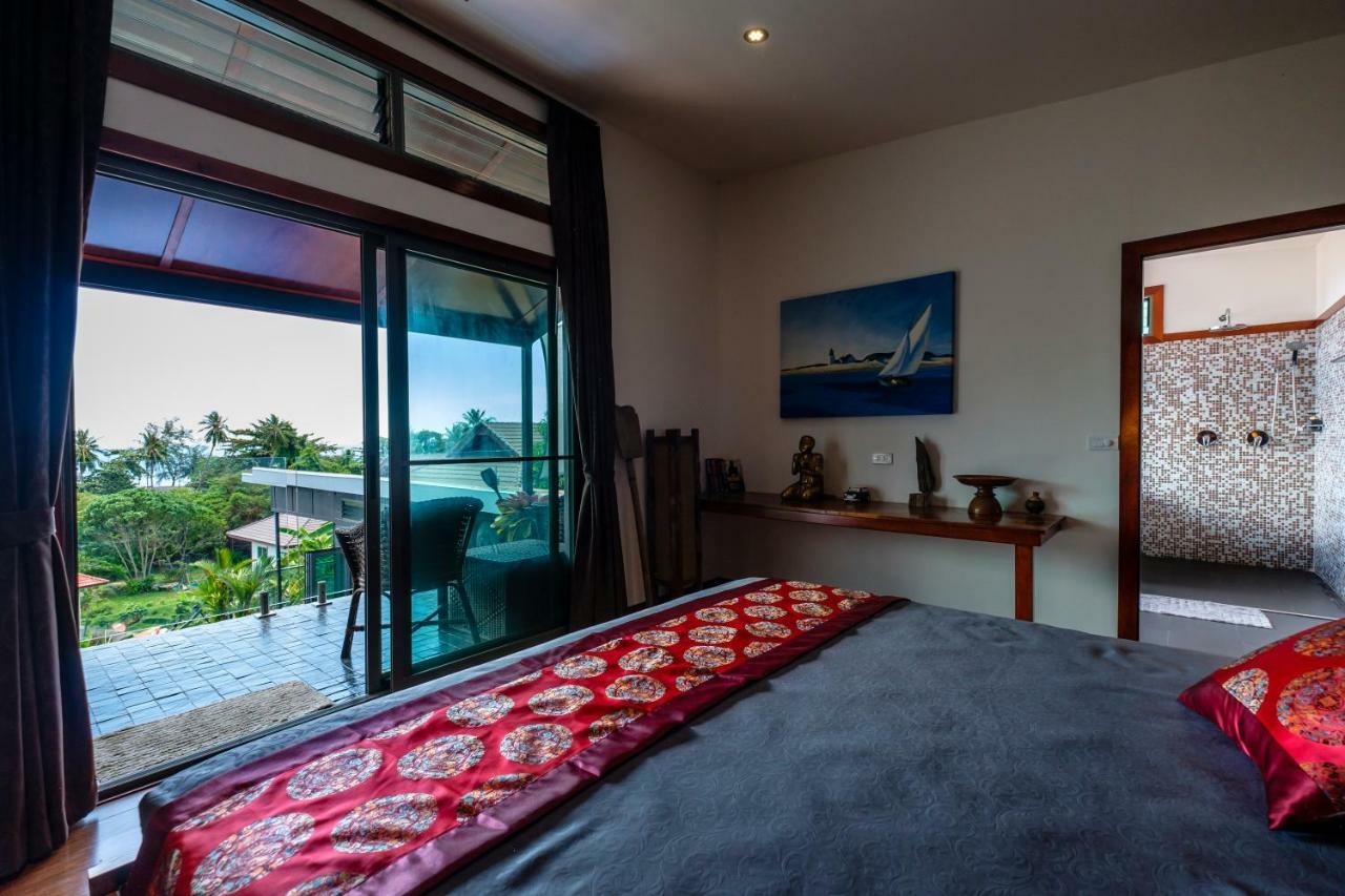 Stunning Villa With Ocean Views And Free Car Lamai Beach (Koh Samui) Exterior foto